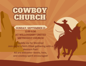 This will be a combine service with North Mentor Centenary.